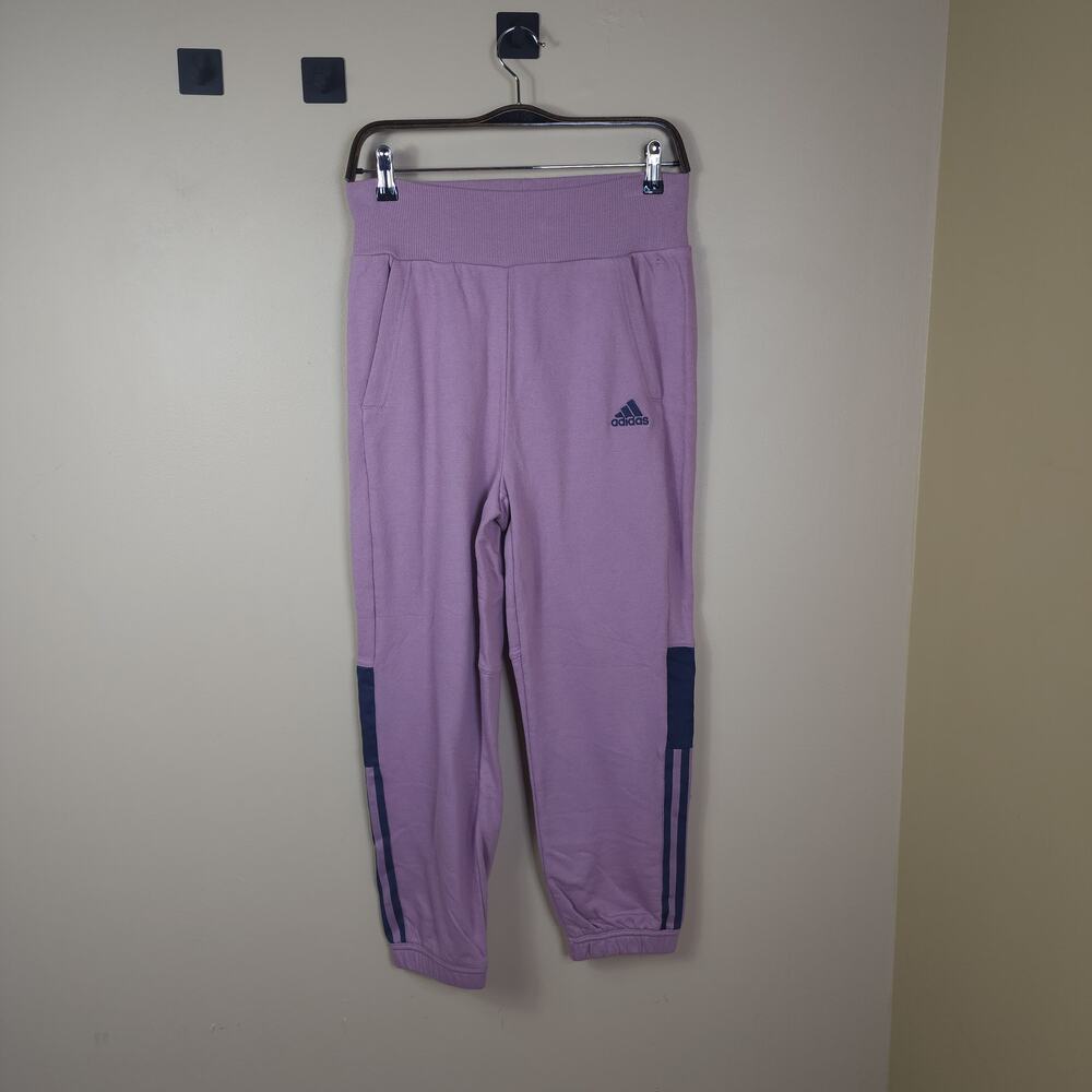 adidas Women’s Standard Tiro 7/8 Pants in Purple Size S